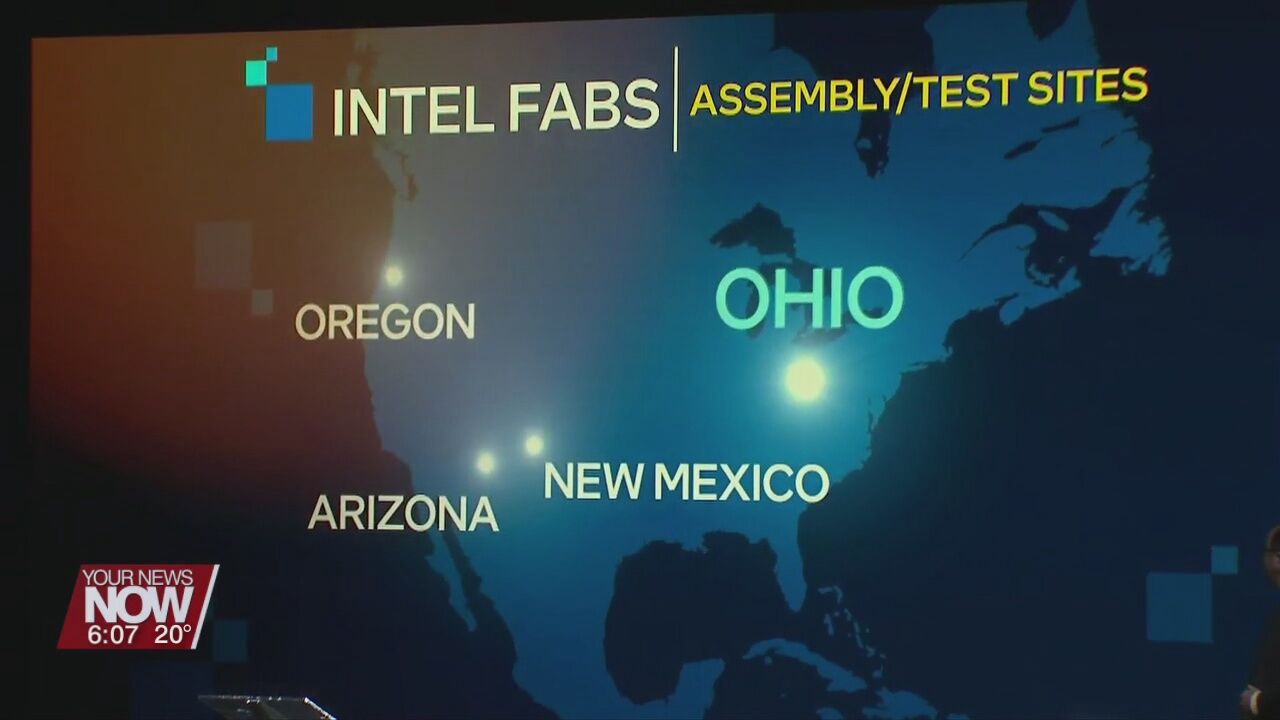 Intel will invest $20 billion in Ohio to build computer chip factories